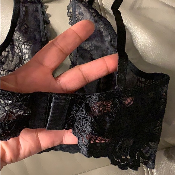 Free People Lace Underwire Plunge Bra - Picture 8 of 11